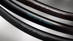 Druck mit hochdeckenden Tinten auf Gummi