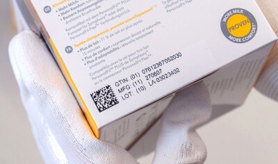 GS1 2D code ink jet packaging