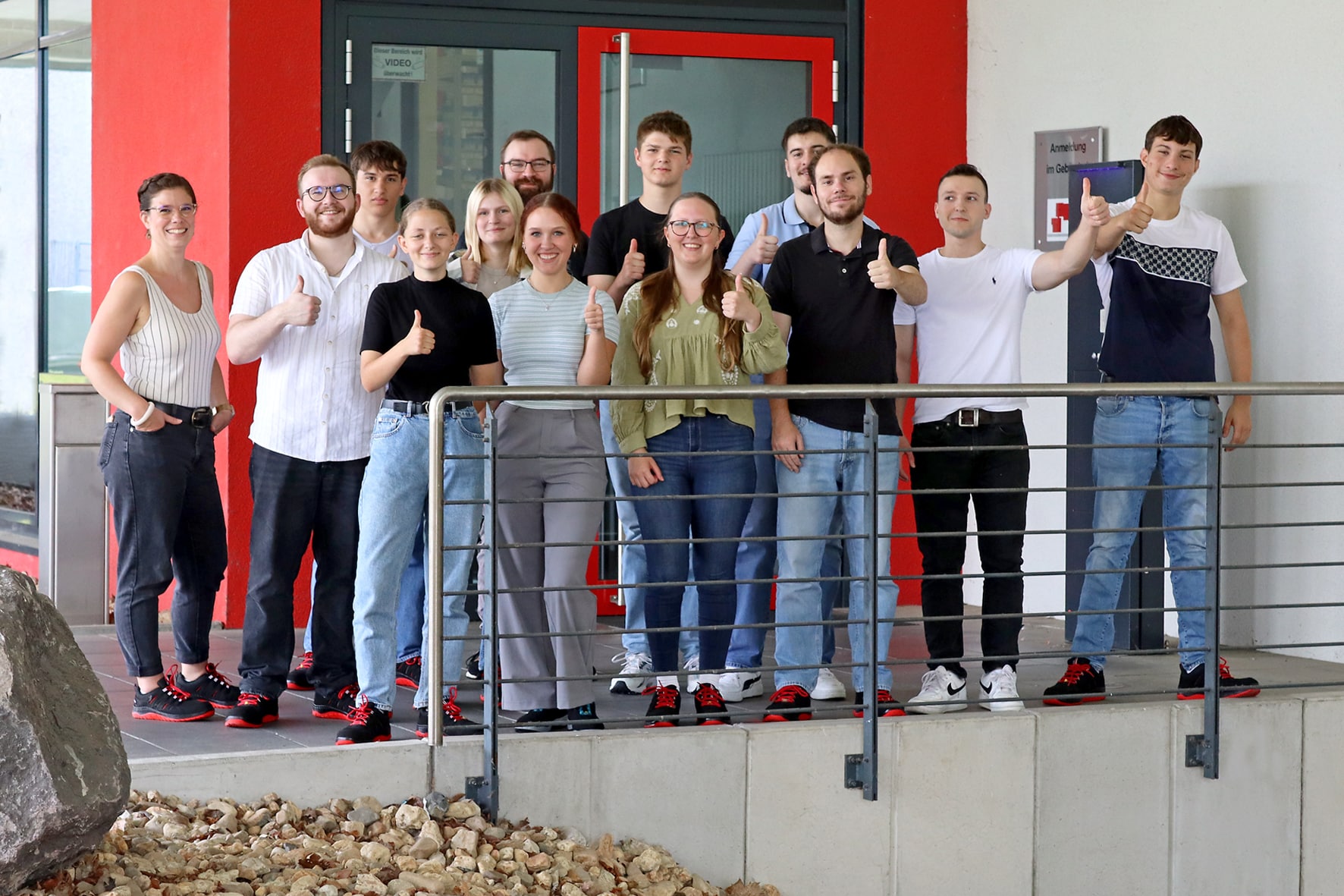 Bluhm Azubis Gruppenfoto 2024