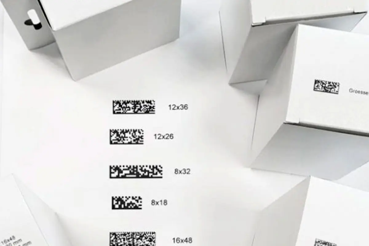 Rechteckige Data Matrix Codes