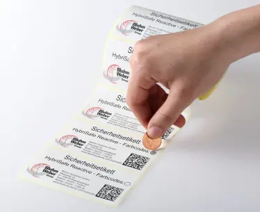 Sicherheitsetiketten