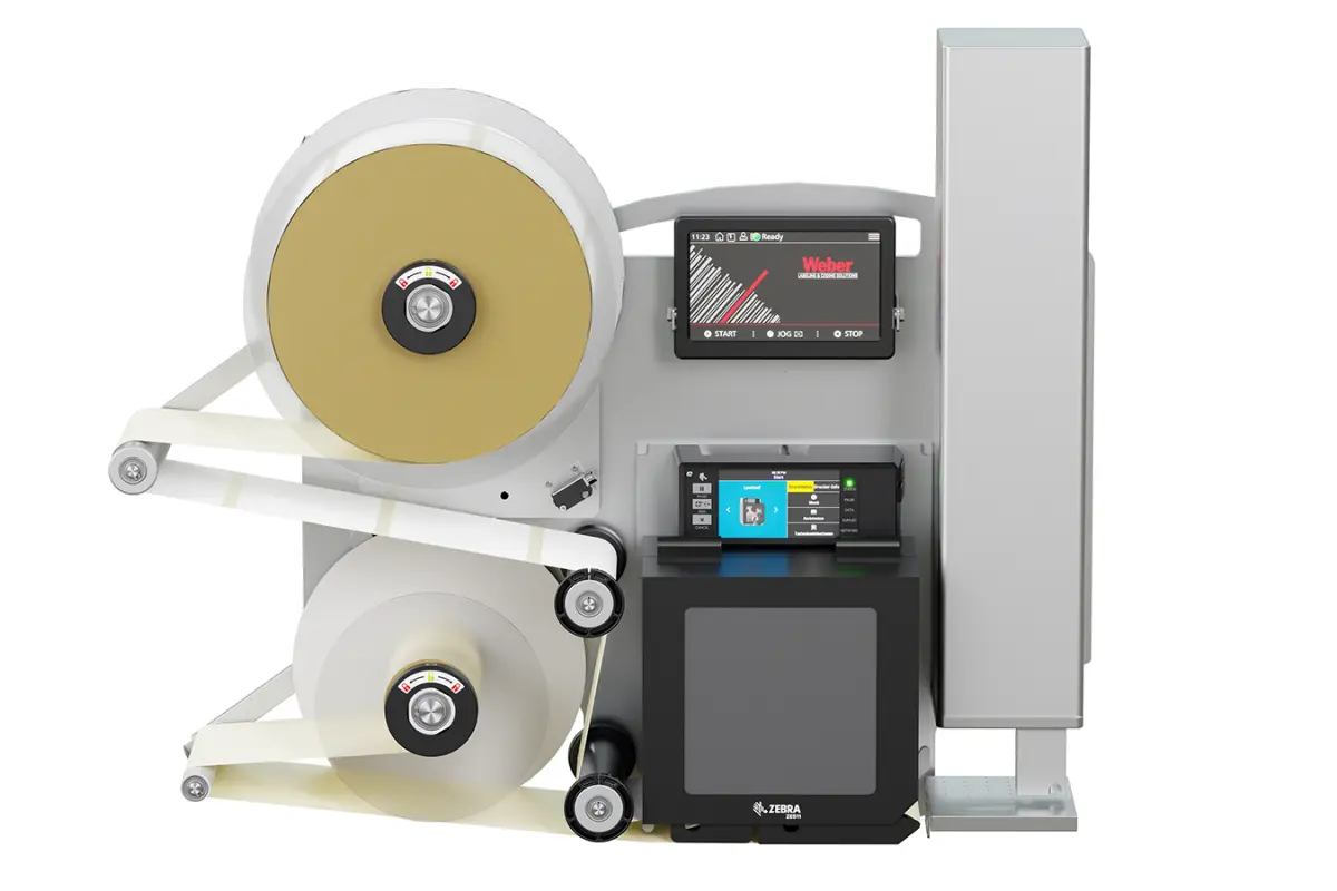 Legi Air 4050B Etikettendruckspender von vorne