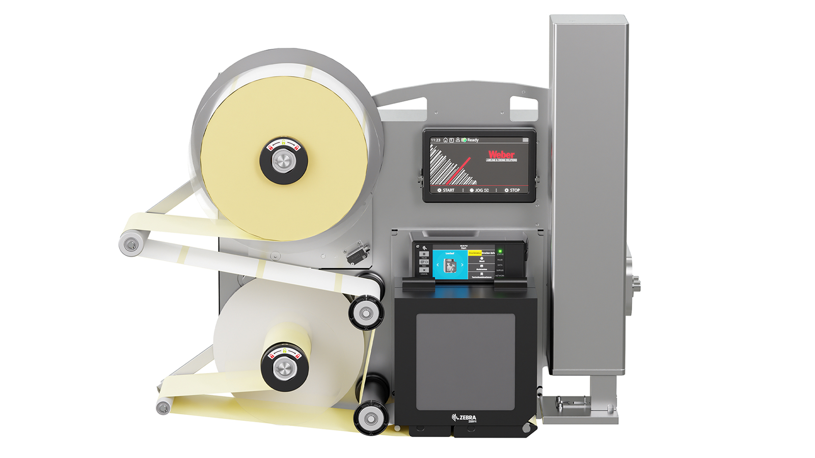 Legi Air 4050E Etikettendruckspender von vorne