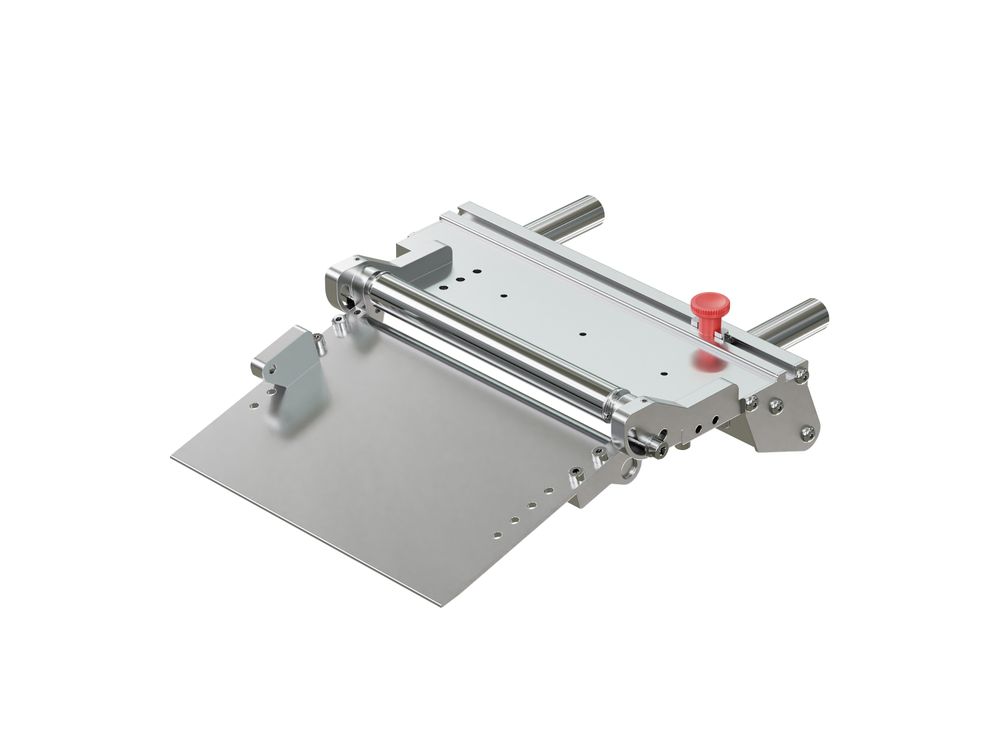 Wipe-On Spendezunge winkelverstellbar