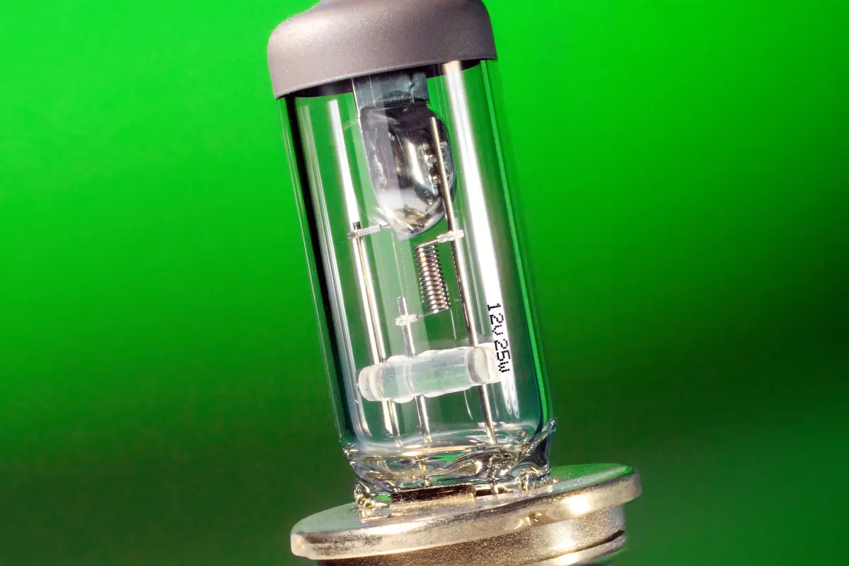 Inkjet marking on automobile light bulb