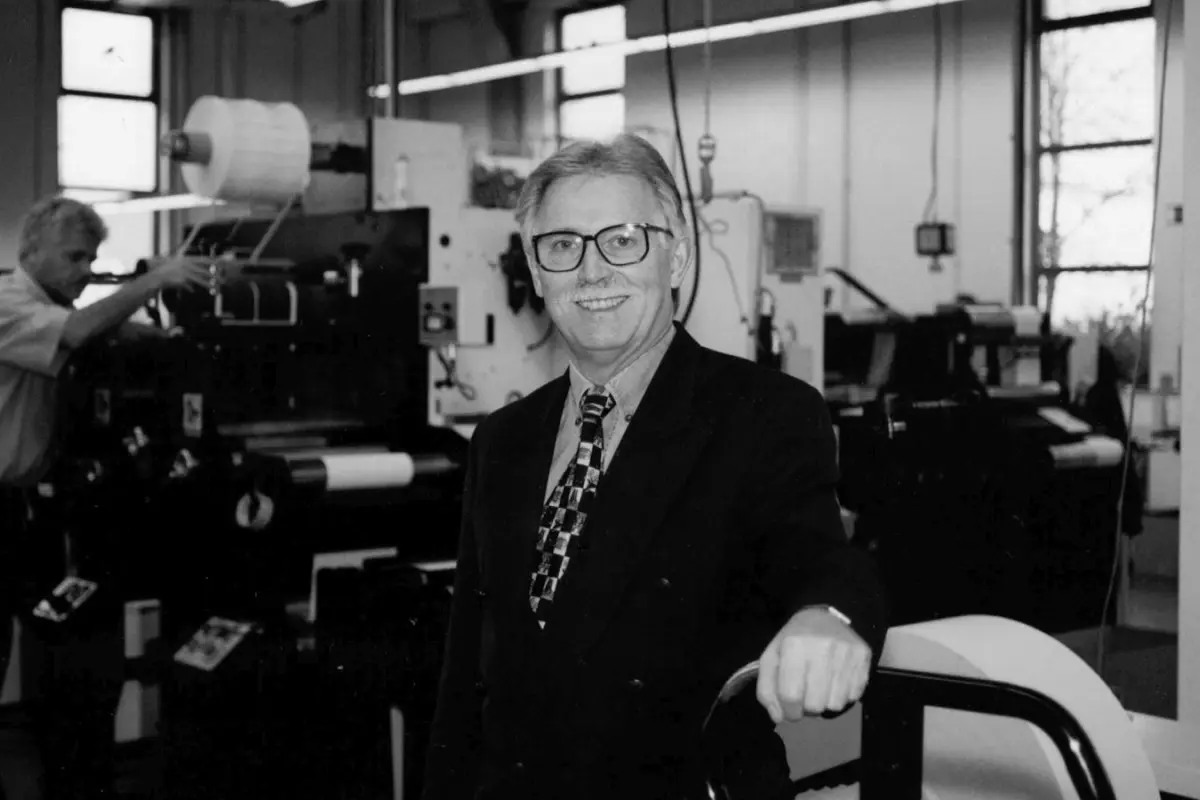 History of CEO Eckhard Bluhm - Weber Marking Systems